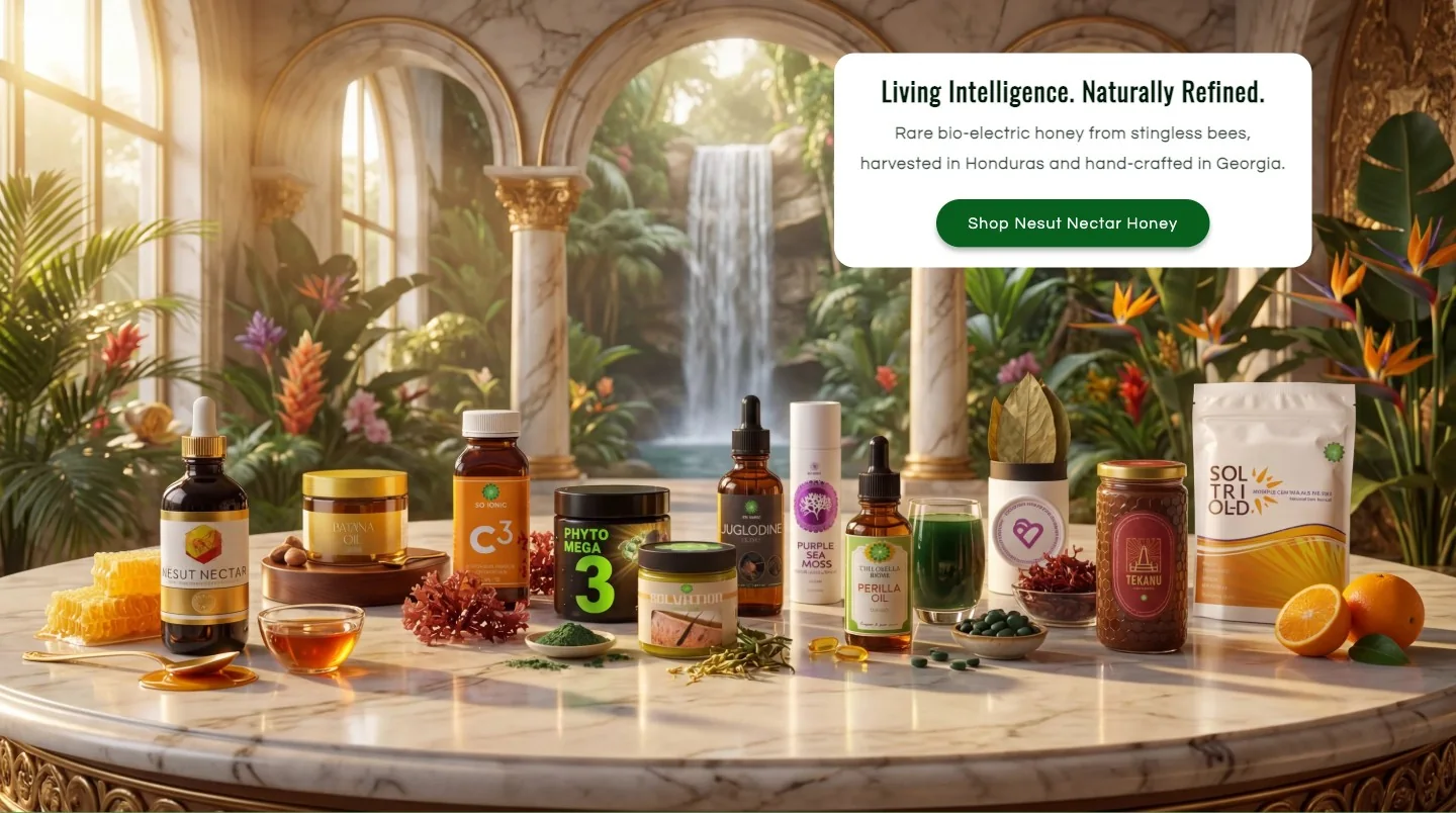 Soionic Botanicals storefront after the redesign